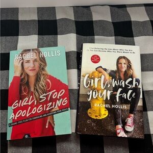 Set of 2 Like New Rachel Hollis Motivational Books